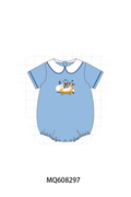 PO103 Blue farm nativity applique collection