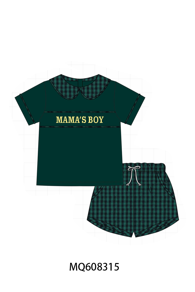 PO103 Forest MAMA'S BOY embroidery collection