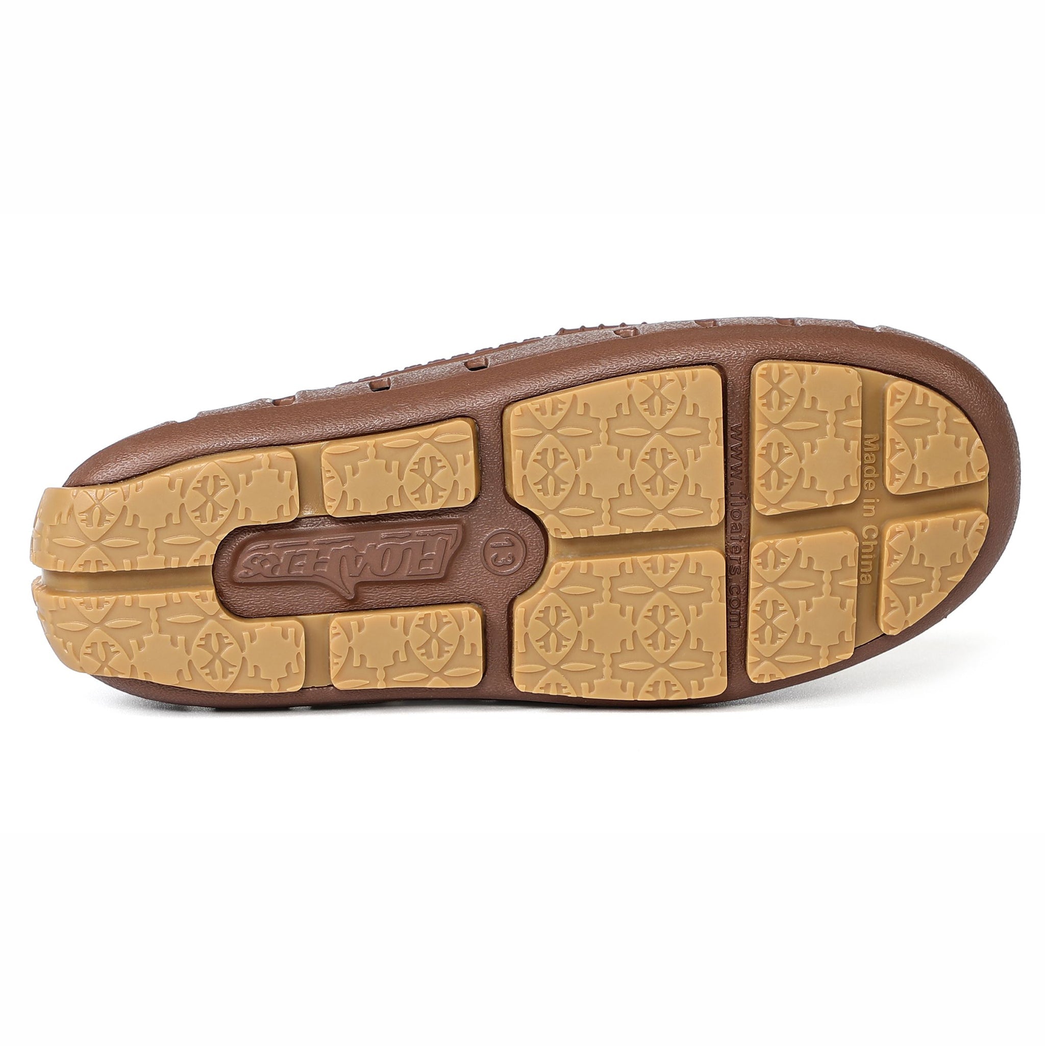 Kids Prodigy Driftwood Brown Gum Loafers