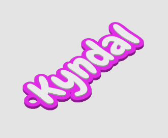 Custom 3D Printed Name Keychains