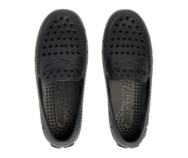 Kids Prodigy Black Asphalt Loafers