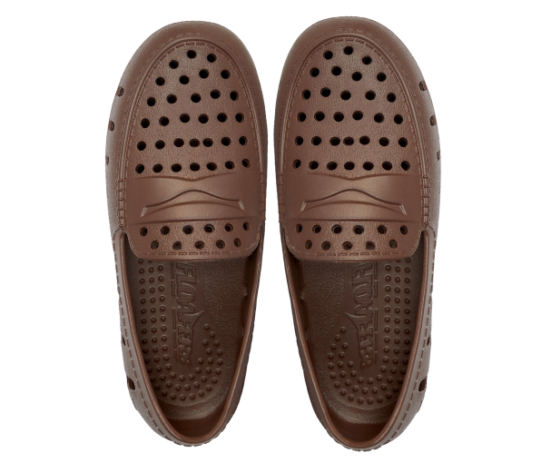 Kids Prodigy Driftwood Brown Coconut Loafers