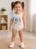 Bluey Checkered Girls Bubble
