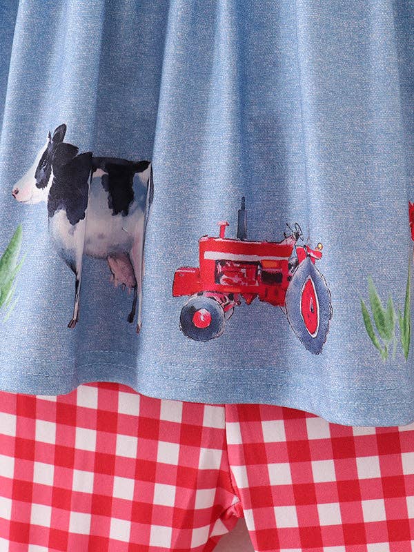 Farm Animals Bell Bottoms outfit