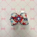 Fourth of July Stars Hairbow