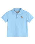 Blue Puppy Golf Polo Shirt