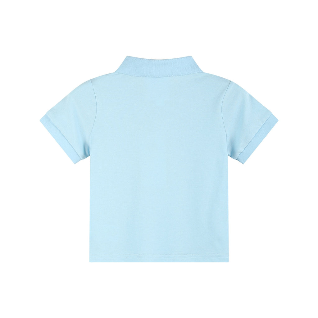 Blue USA Flag Polo Shirt