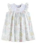 Bouquet Floral Smocked Bishop Dress