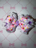 4" Floral Hairbow