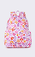 Cheetah Printed Kids Girls Backpack