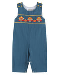 Cobalt Blue Turkey Smocked Longalls