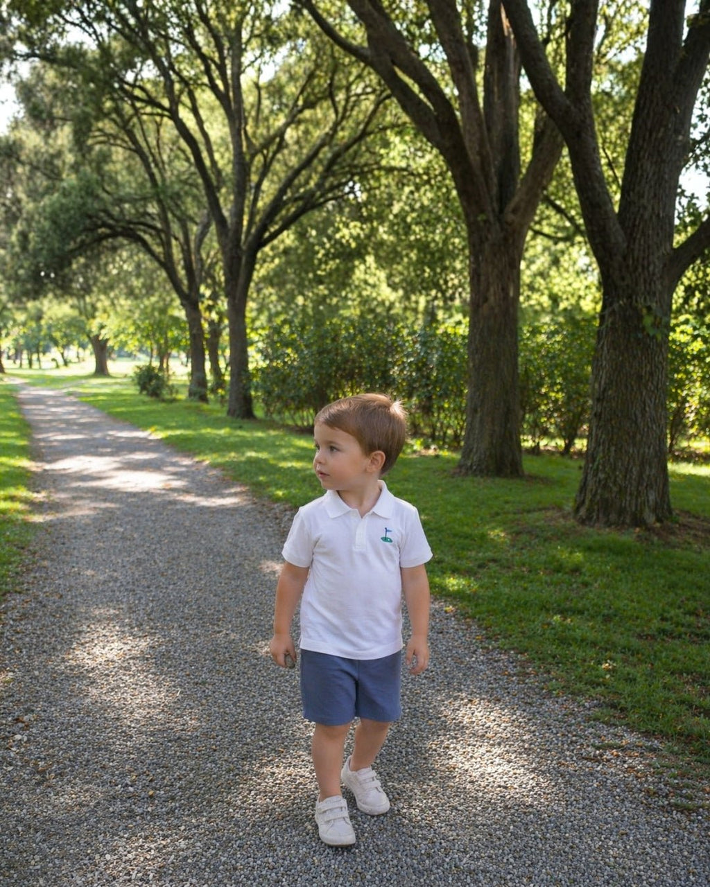 Dark Blue Boys Pocket Short