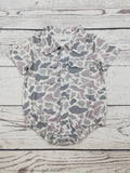 Camouflage Boy Bubble With Pocket