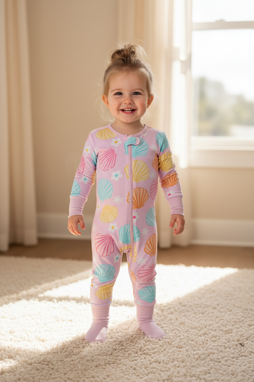 Seashell Bamboo Convertible Zippy