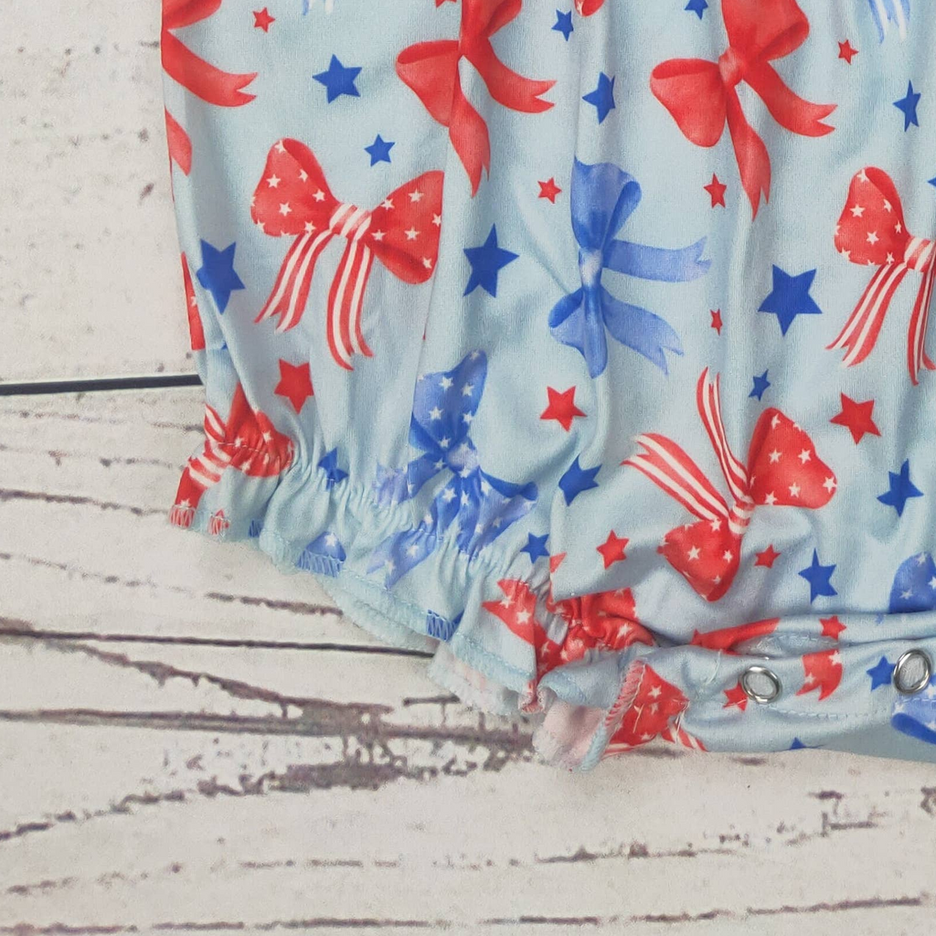 American Girl Appliqué Bubble