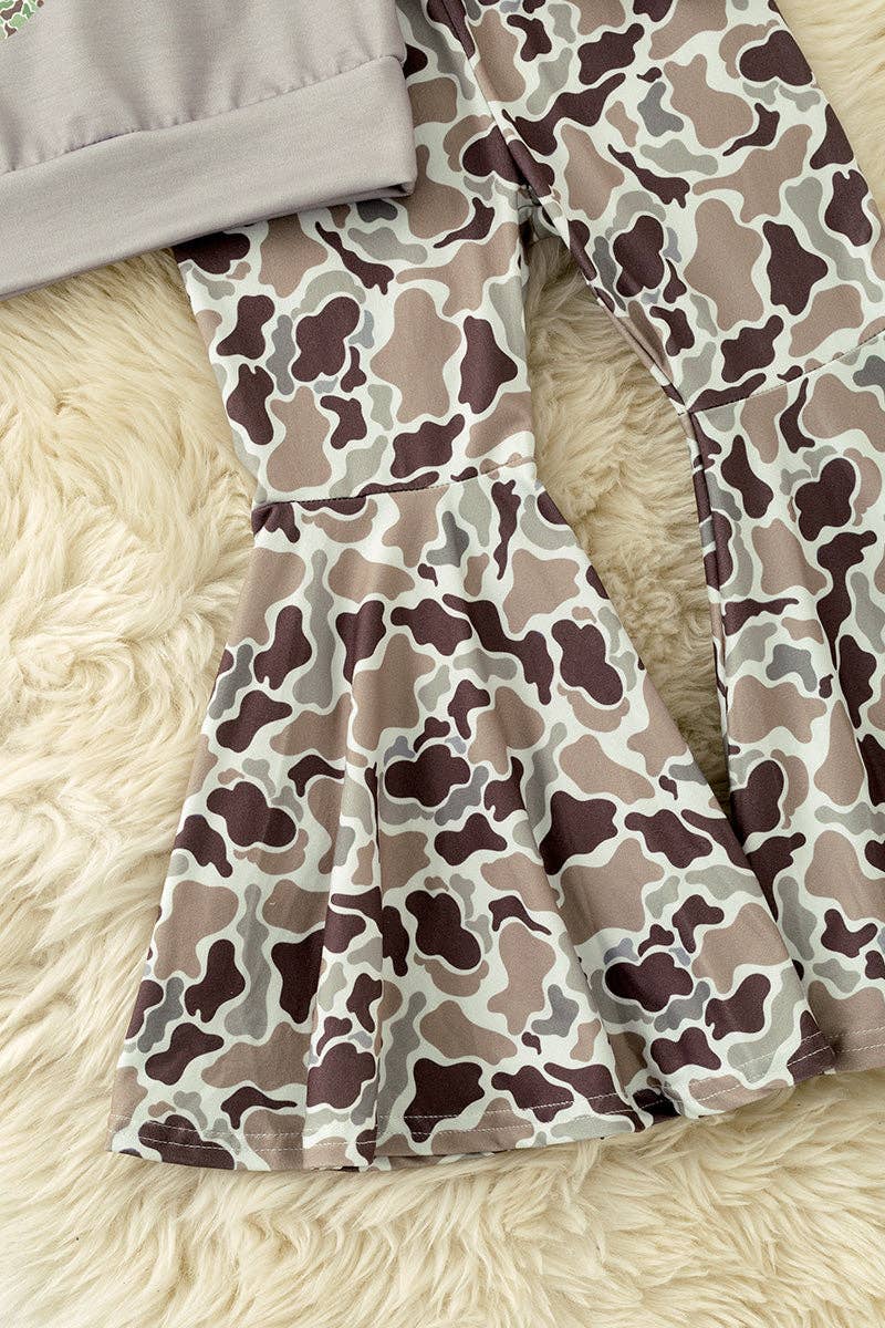 Duck & Bow Camo Pants Set