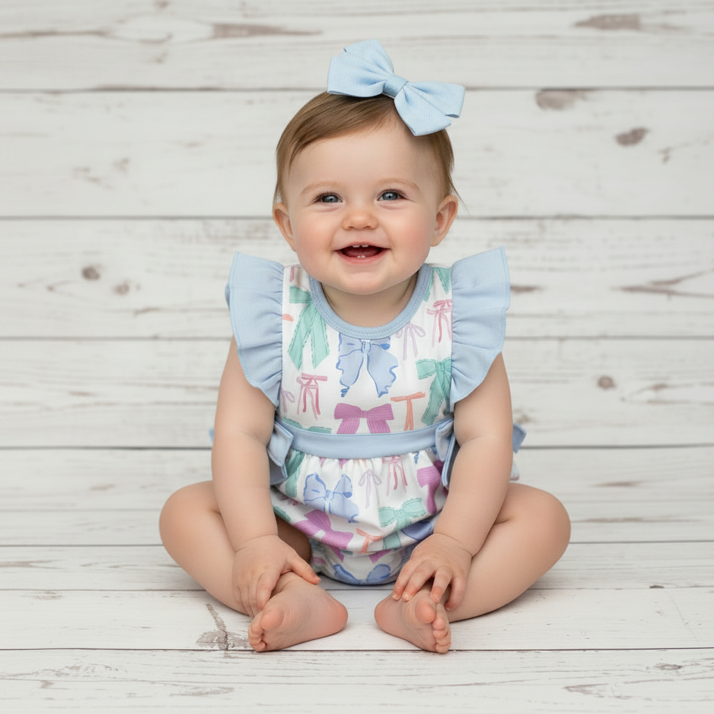 Multi Color Bow Bubble