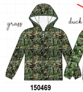Forest Camouflage Raincoat
