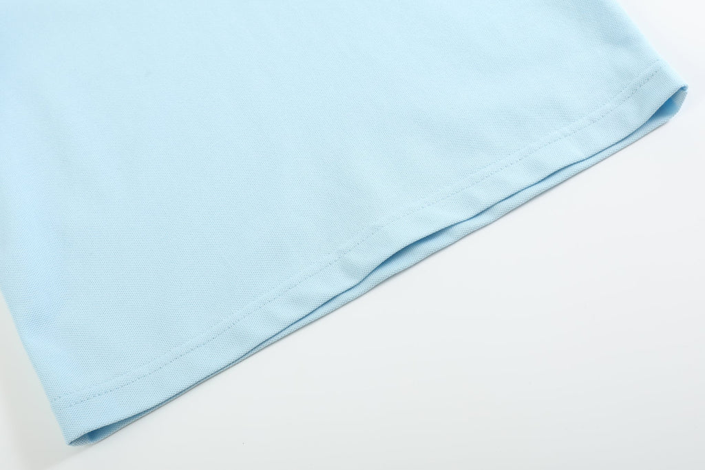 Light Blue Golf Hole Polo Shirt