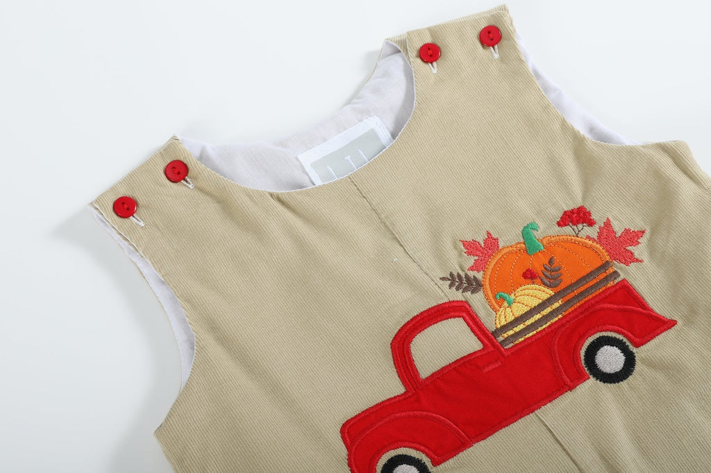 Tan Pumpkin Truck Longalls