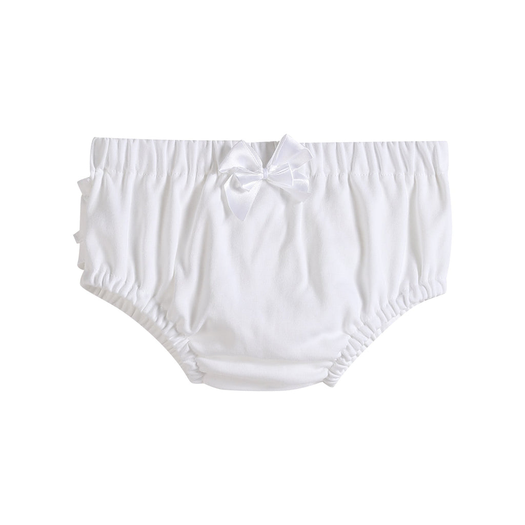 White and Pink Bloomers Knit 2pc Set