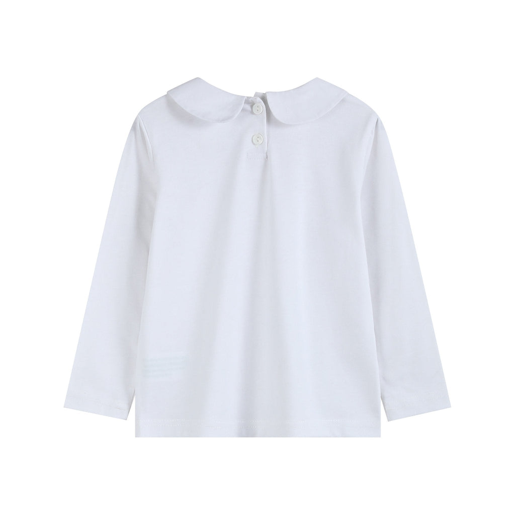 White Collared Shirt