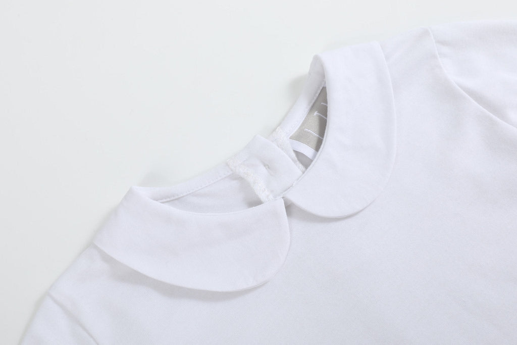 White Collared Shirt